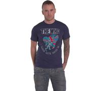 The Who - "Long Live Rock '79" T-shirt Homme/Femme Unie RO9172 (M) (Bleu marine)