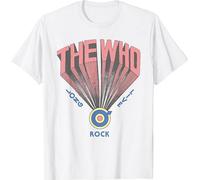 The Who - T-shirt "Long Live Rock" pour homme/femme unie RO7408 (L) (Blanc)