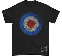 The Who - T-shirt "Target" pour homme/femme unie RO6029 (S) (Noir)