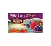Celestial Seasonings Herbal Tea| Wild Berry Zinger| 20 Count Box