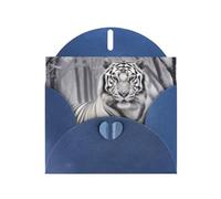 The Wild Carte de vœux horizontale en papier nacré pour cartes d'anniversaire et toutes les occasions, bleu