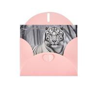 The Wild Carte de vœux horizontale en papier nacré pour cartes d'anniversaire et toutes les occasions, rose