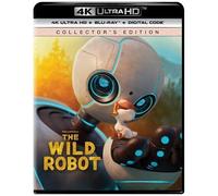 The Wild Robot [Ultra Hd] With Blu-Ray, 4k Mastering, Digital Copy