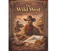The Wild West: An Adult Coloring Book for Relaxation and Creativity