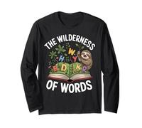 The Wilderness of Words Sloth Book Reader Kids Manche Longue
