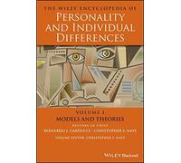 The Wiley Encyclopedia Of Personality And Individual Differences, Models And Theories