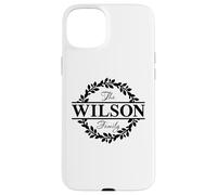The Wilson Family Nom de Famille Vacances Groupe Assorti Coque pour iPhone 15 Plus
