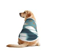 The Wind Blows on the Leaves Chemise pour chien - Respirant et rafraîchissant pour grands chiens, protection solaire et confortable pour Golden Retriever, Husky, Alaska, activités de plein air XXL
