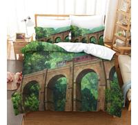 The Wind Rises Ensemble De Housse De Couette Imprim¿¿ D Avec Taie D'oreiller ¿¿ Fermeture ¿¿ Glissi¿¿Re Ensemble De Literie En Microfibre Douce Pour Enfan