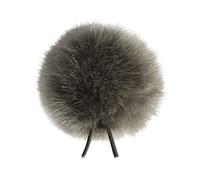 The WindBulles (simple) LAV SIZE 2, protection contre le vent professionnelle pour microphones lavaliers, technologie Bubble "offre une transparence de fréquence la plus élevée (gris)