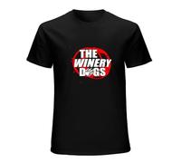 The Winery Dogs Mens 100% Cotton Mike portnoy Short Sleeve T-Shirt Black L