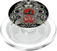 The Witch - Art ésotérique aux Symboles lunaires PopSockets PopGrip pour MagSafe