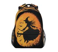 The Witch of All Saints Sac à dos pour enfants garçons filles étudiants Grand sac à dos pour école primaire Sac à bandoulière