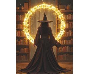 The Witch’s Library of Light - Mind Map Edition: Open concept pages for spell crafting, ritual planning, intention webs, and intuitive idea mapping