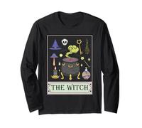 The Witch Tarot Carte de Tarot Mystique Sorcière Occulte Magique Wiccan Manche Longue