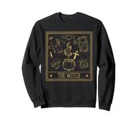 The Witch Tarot Carte de Tarot Mystique Sorcière Occulte Magique Wiccan Sweatshirt