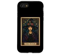 The Witch Tarot Carte d'halloween Chat Gothique Femme Sorcière Vibes Coque pour iPhone SE (2020) / 7/8