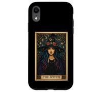 The Witch Tarot Carte d'halloween Chat Gothique Femme Sorcière Vibes Coque pour iPhone XR
