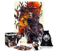 The Witcher 3: Wild Hunt Monsters | 1000 Piece Jigsaw Puzzle | Includes Poster and Bag | 68 x 48 | for Adults & Kids Age 14 Years and Up | Perfect for Christmas and Birthday Present | Game-Artwork