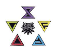 The Witcher Enamel Pin Set