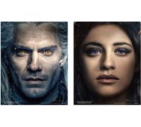 The Witcher Framed Print Wall Art Noir Taille unique Unisex