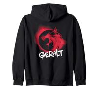 The Witcher Geralt Graffiti Spray Officiellement licencie Sweat à Capuche