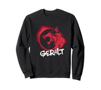 The Witcher Geralt Graffiti Spray Officiellement licencie Sweatshirt