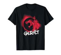 The Witcher Geralt Graffiti Spray Officiellement licencie T-Shirt