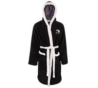 The Witcher Gwon Peignoir unisexe super doux pour adultes, noir/blanc, Large/X-Large