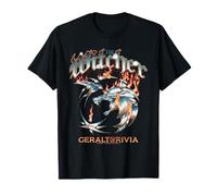 The Witcher Heavy Metal Geralt of Rivia T-Shirt