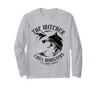 The Witcher I Kill Monsters Manche Longue
