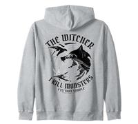 The Witcher I Kill Monsters Sweat à Capuche