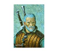 The Witcher III: Wild Hunt Game Art Chronicles - Puzzle Geralt inspired by Vincent van Gogh (1000 pièces)