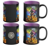 The Witcher III: Wild Hunt - Mug effet thermique Game Art Chronicles Yennefer inspired by Salvador Dali 450 ml Or G