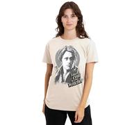 The Witcher Jaskier Toss a Coin Ladies T Shirt, Natural, Naturel, XL Femme