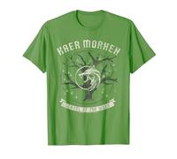 The Witcher Kaer Morhen Medallion Tree T-Shirt, Homme, Herbe, M