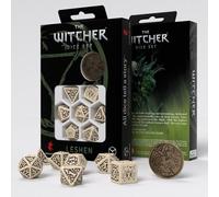 The Witcher Leshen Set De Dés 7 Dés + Pièce En Métal Q-Workshop RPG