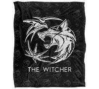 The Witcher Logo Plaid Ultra Doux au Toucher Soyeux - 152 x 127 cm