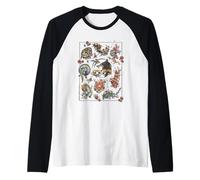 The Witcher Monster Tattoo Flash Manche Raglan
