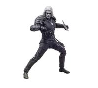 The Witcher Netflix 7-Inch Echelle Action Figurine Geralt De Rivia En Mode