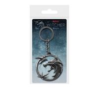 The Witcher Porte Cle 3d Metal Swallow And Star