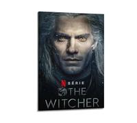 The Witcher Season 2 - Poster Netflix de gros plan sur toile - Décoration murale moderne pour chambre à coucher - 20 x 30 cm