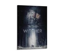 The Witcher Season 2 - Poster Netflix de gros plan sur toile - Décoration murale moderne pour chambre à coucher - 40 x 60 cm
