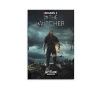 The Witcher Season 2 - Poster Netflix de gros plan sur toile - Décoration murale moderne pour chambre à coucher - 20 x 30 cm