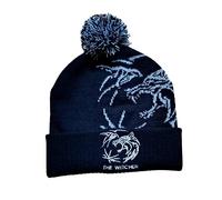 The Witcher Wolf Logo Unisexe Bonnet noir/gris