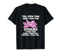 Thé Witchy Reader Mystic Joke Crystals Manifesting Spiritual T-Shirt