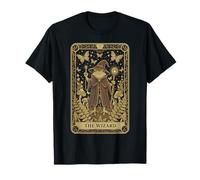 The Wizard Frog Cottagecore Carte de Tarot esthétique sorcière T-Shirt