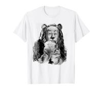 The Wizard of Oz Cowardly Lion Photograph T-Shirt