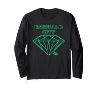 The Wizard of Oz Emerald City Line Logo Manche Longue