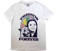 The Wizard Of Oz - "Friends Forever" T-shirt homme/femme unie RO11423 (S) (Blanc)